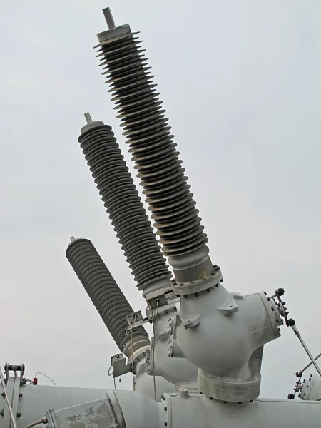 Componentes especiais em uma produção central de energia elétrica — Fotografia de Stock