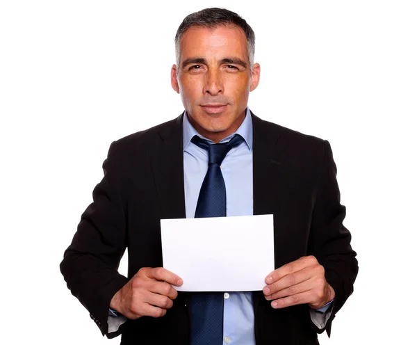 Successful manager looking to you — Stock Photo, Image