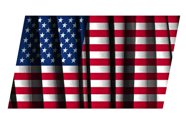 Amerika Birleşik Devletleri ulusal bayrağı. — Stok fotoğraf