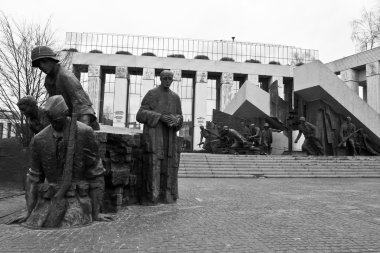 Warsaw uprising monument clipart
