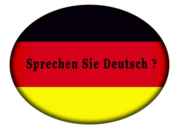 ドイツ語を話すか? — ストック写真