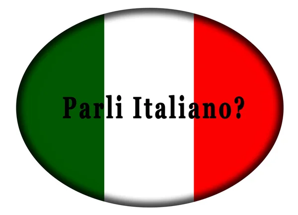 Sprichst du italienisch — Stockfoto