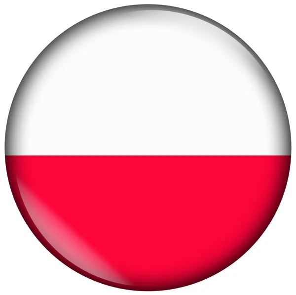 Польская кнопка — стоковое фото