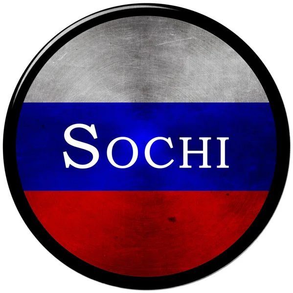 stock image Sochi button