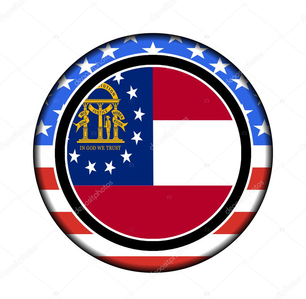 America georgia button