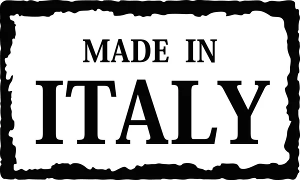 Tillverkad i Italien — Stock vektor