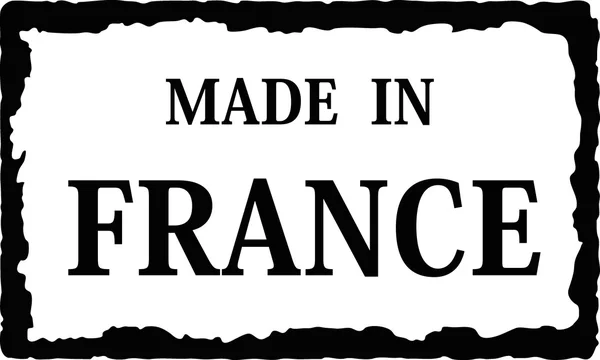 Tillverkad i Frankrike — Stock vektor