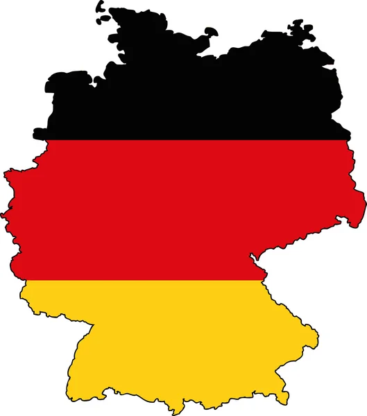 Stock vector Map of germany