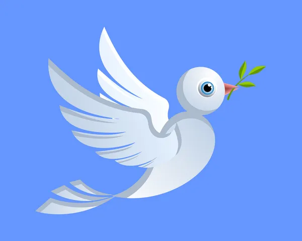 stock vector Dove of peace