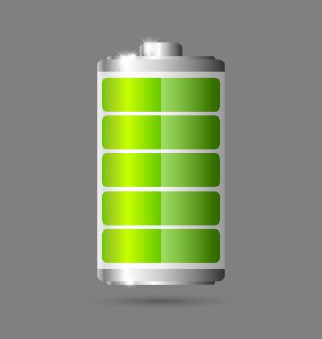 Battery icon clipart