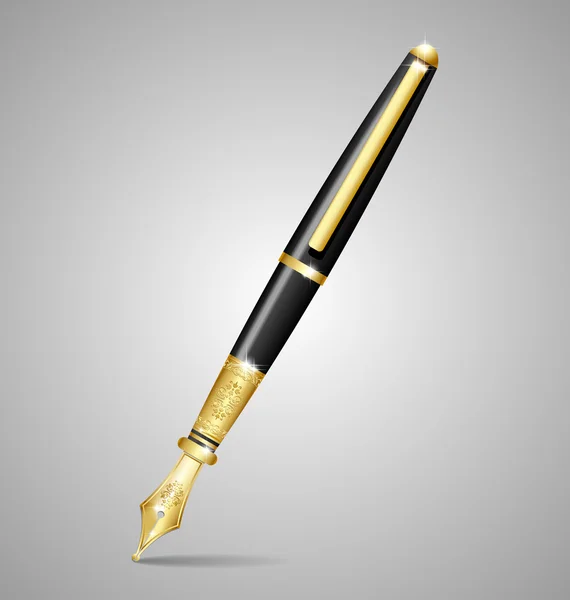 Atrament długopis ikona — Wektor stockowy