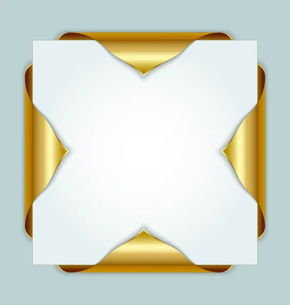 Золотий закладки — стоковий вектор