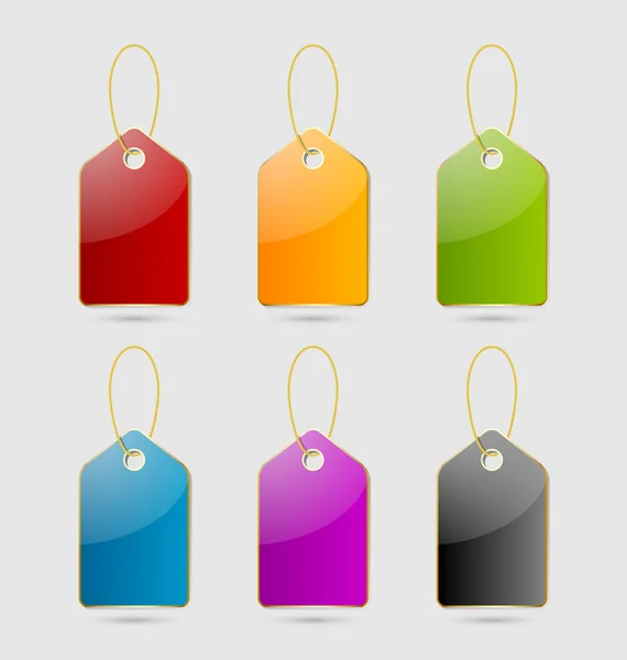 Price tags — Stock Vector