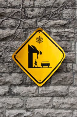 Warning sign clipart