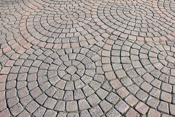 Granite stone pavement background — Stock Photo, Image