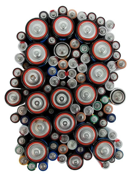 Buchstabe r für recyceln, wiederverwenden, aufladen — Stockfoto