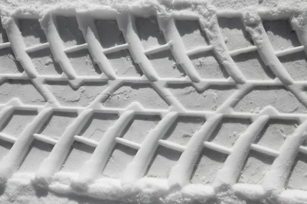 겨울 타이어 패턴 스톡 사진