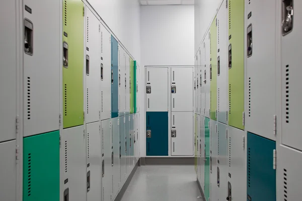 stock image Lockers alley