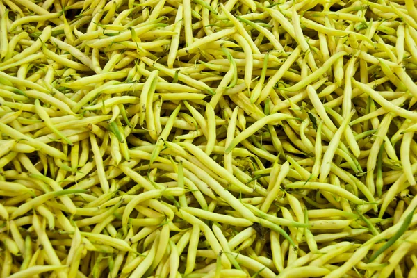 Yellow beans raw background — Stock Photo, Image
