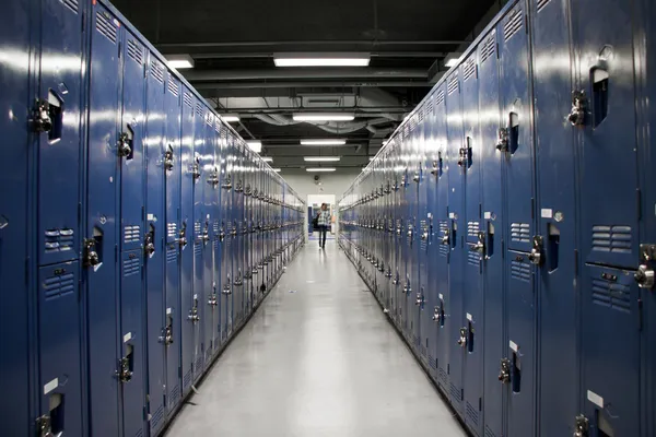 Lockers alley — Stock Photo, Image