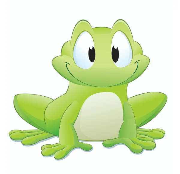 Kreskówki żaba — Wektor stockowy