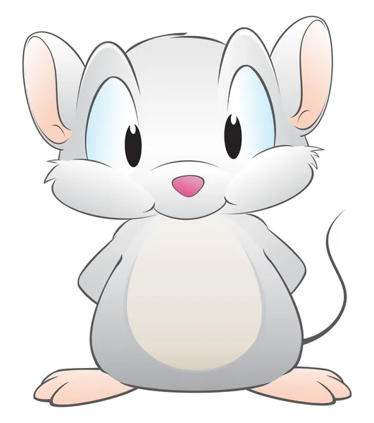 Cartoon Mouse — Stock Vector