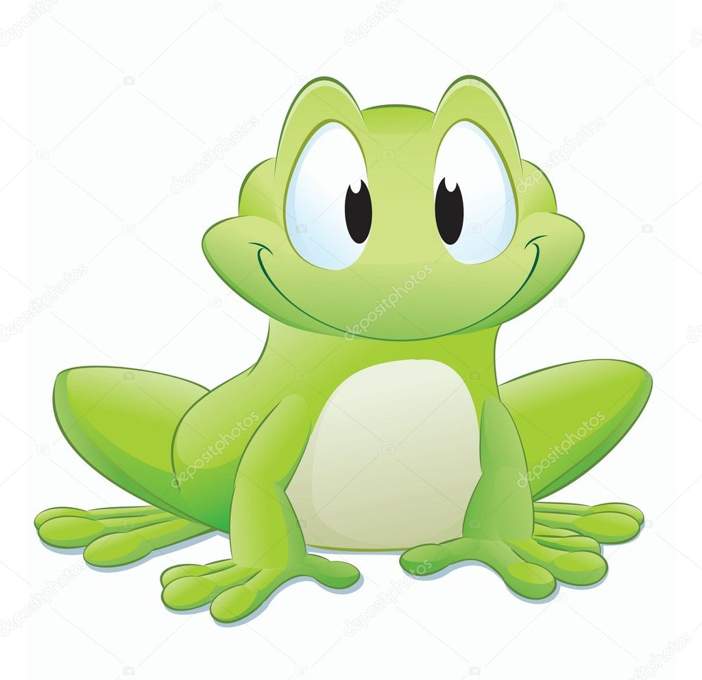 Cartoon Frog — Stock Vector © mumut #9308449