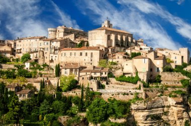 Provence Köyü gordes doğal göz ardı