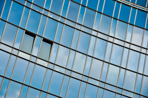 stock image Office building glass wall with windows