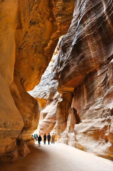 siq, dar yuvası-Kanyon, gizli şehir giriş geçiş