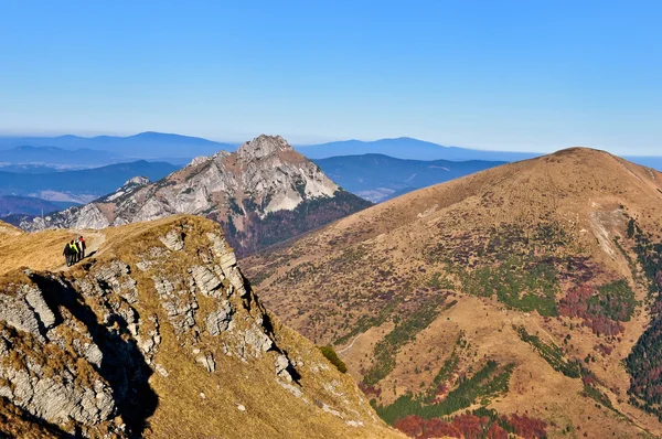 Slowaakse bergen wandelen in mala fatra — Stockfoto