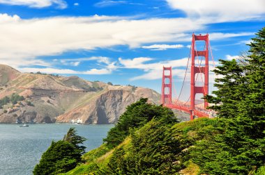 Golden Gate bridge, San Francisco clipart