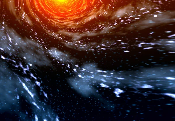 Абстрактная Супернова — стоковое фото