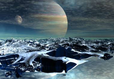 Alien Planet clipart