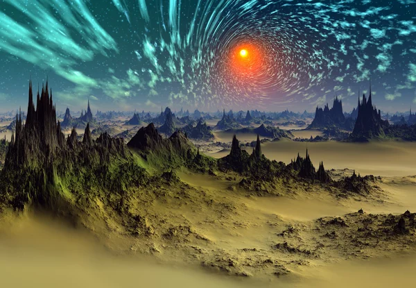 stock image Fantasy Alien Planet