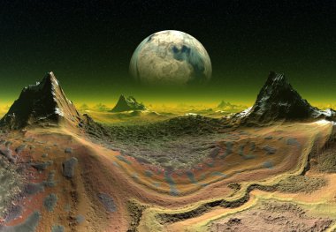 Alien Planet clipart