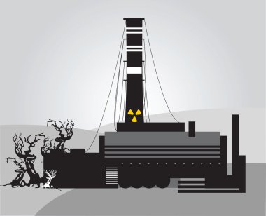 Chernobyl disaster clipart