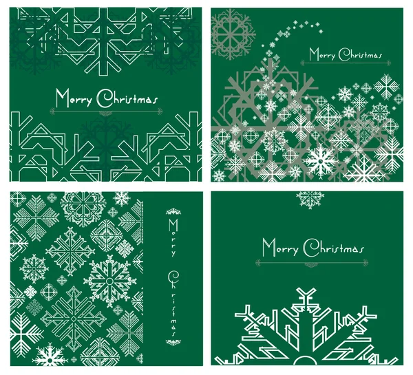 クリスマス カード — ストックベクタ