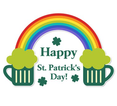 Vector banner for St. Patrick's Day clipart