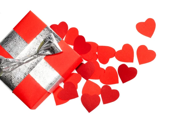 День святого Валентина подарок любви — стоковое фото