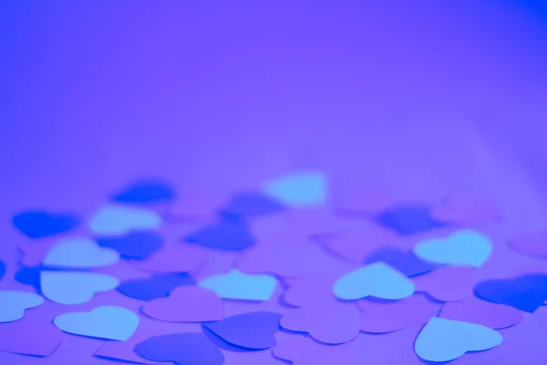 Valentinstag blauer Hintergrund — Stockfoto