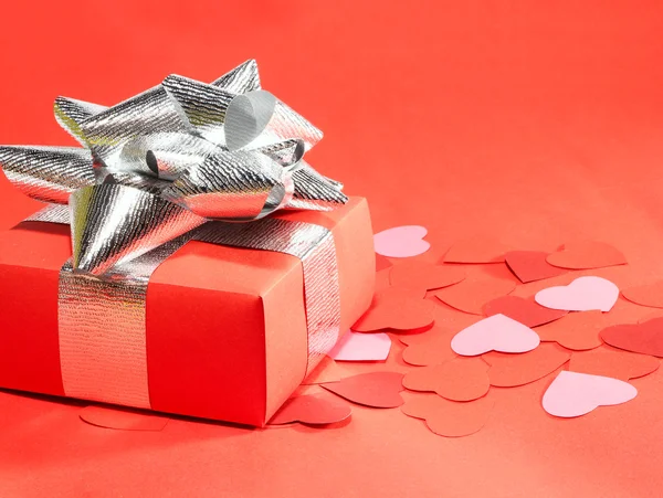 День святого Валентина подарок любви — стоковое фото