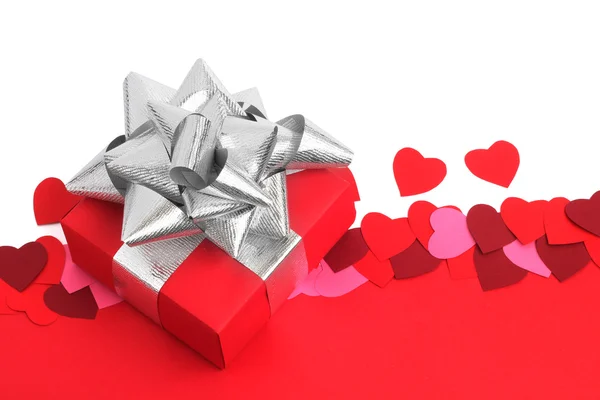 День Святого Валентина подарунок — стокове фото