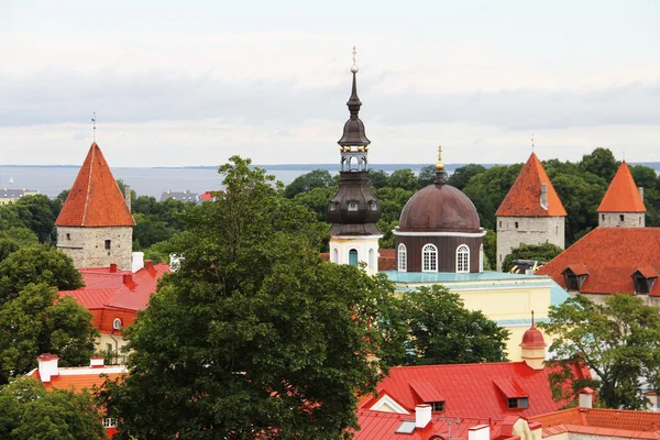 Türme von Tallinn — Stockfoto