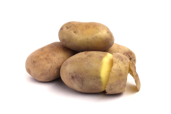 Geschälte Kartoffeln — Stockfoto