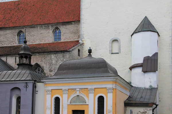 Будинки в Старому місті Таллінн — стокове фото