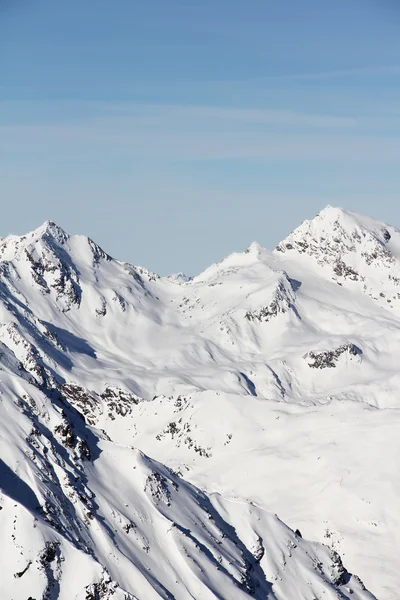 Munții Iarnă — Fotografie, imagine de stoc