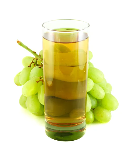 stock image Grape juice with grapes