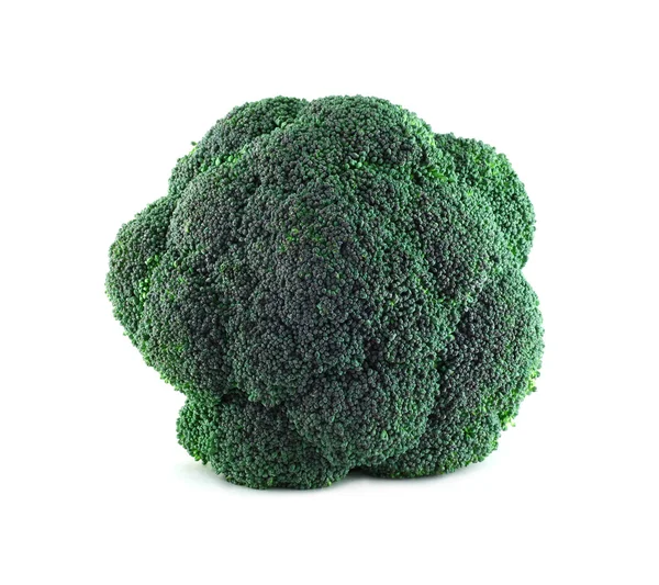 Brokoli üzerine beyaz — Stok fotoğraf