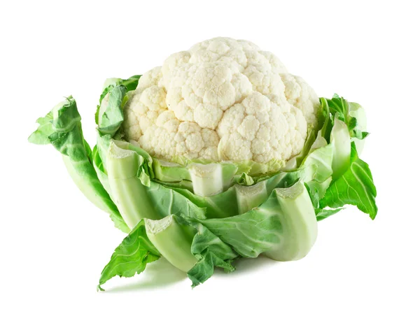 Cauliflower on white — Stock Photo, Image